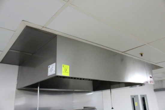 Captive Aire Exhaust Hood. 84x55"