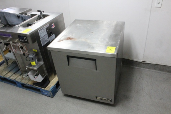 True Undercounter Fridge. Self contained, 115 volt, Ref Type: R134A - Model # TUC-27 -  Serial # 1-4