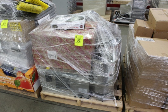 Misc Items. Soupe warmers, crock pot, toaster oven, plastic tubs