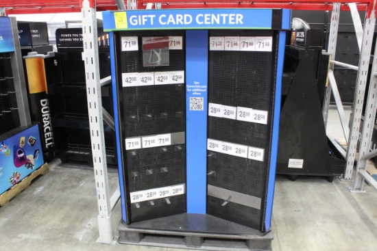 Gift Card Display. 40x48x60", does not include cards