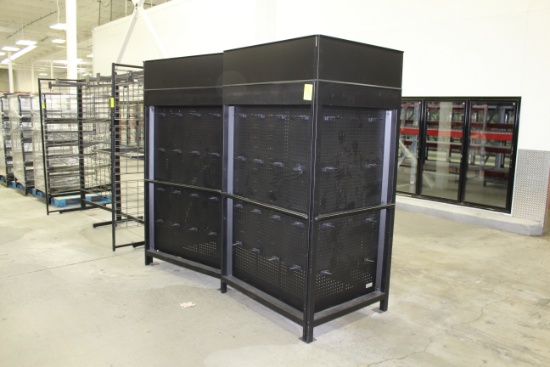 8' Metal Display. 7' tall.
