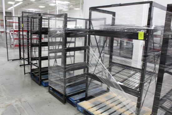 Metal Displays. 47x30x74"