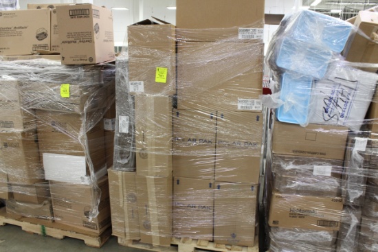 Pallet of Plastic Food Containers