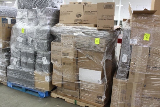 Pallet of Plastic Food Containers