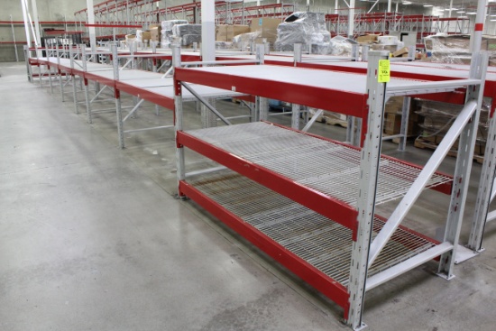 Display Racking. 41x60" uprights, 90" beams