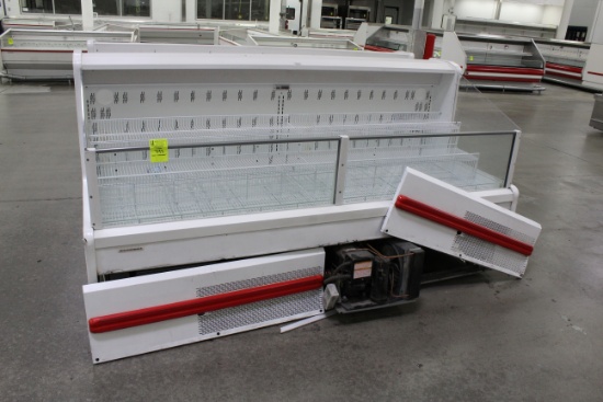 Hill Phoenix Open Case. Self contained, 120 volt. Year 2010 - Model # UPA8 - Serial # 1055324