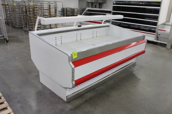 Hussmann Single Deck Case. Remote cooled, 120 volt. Year 2007. - Model # BEXD-8A - Serial #  C236-07