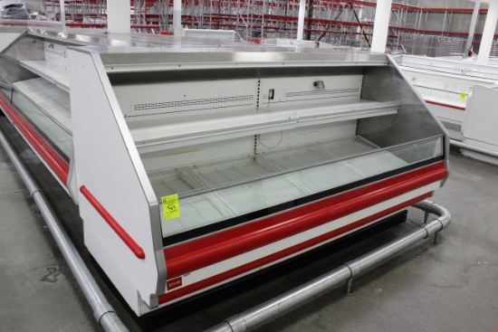 Hussmann Open Front Case. Remote cooled, 120 volt. Year 1997. - Model # C2-8LGEU