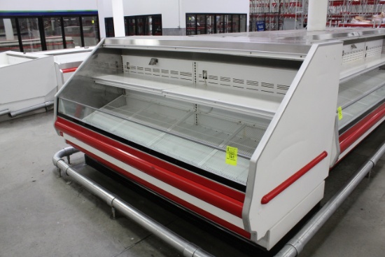 Hussmann Open Front Case. Remote cooled, 120 volt. Year 1997. - Model # C2-8LGEU