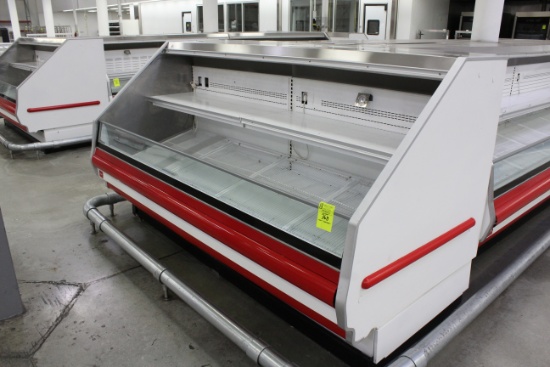 Hussmann Open Front Case. Remote cooled, 120 volt. Year 1997. - Model # C2-8LGEU