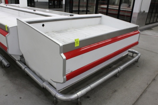 Hussmann Single Deck Case. Remote cooled, 120 volt. Year 2010. - Model # BEXD-8A
