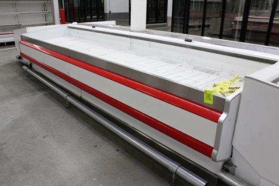 Hussmann Single Deck Case. Remote cooled, 120 volt. Year 2010. - Model # BEXD-8A