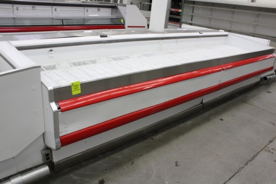 Hussmann Single Deck Case. Remote cooled, 120 volt. Year 2010. - Model # BEXD-8A