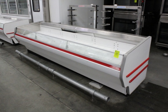 12' Single Deck Case. No MFG info found. Remote cooled.