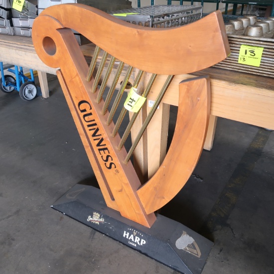 Guiness Harp' harp (decorative)