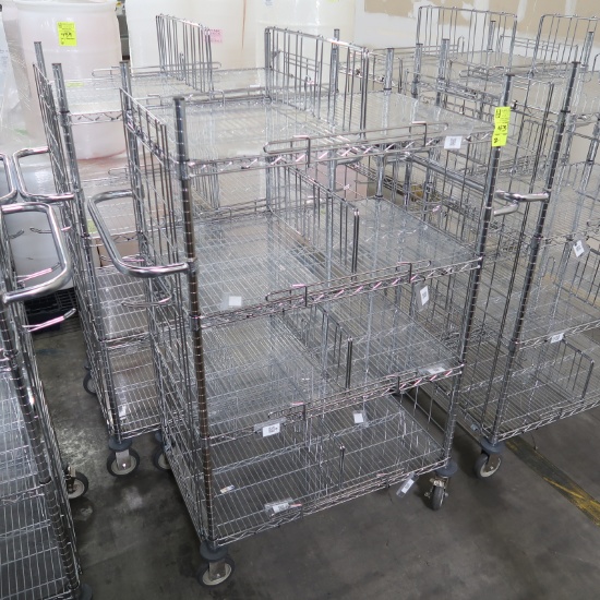 Metro wire shelving carts