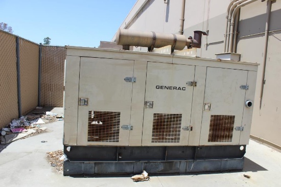 Generac Generator. Unit has been vandalized.