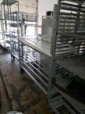 Aluminum rack on casters
