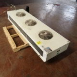 low profile refrigeration coil, 3 fan