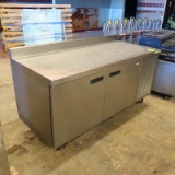 Delfield worktop refrigerator, self-contained