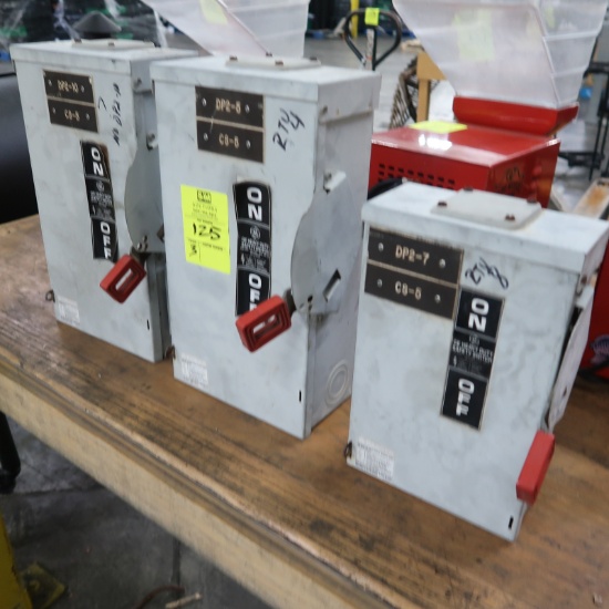 GE heavy duty safety switch disconnects