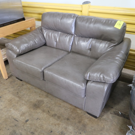leather couch- very good shape