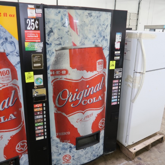 Vendo soda vending machine, 10 variety
