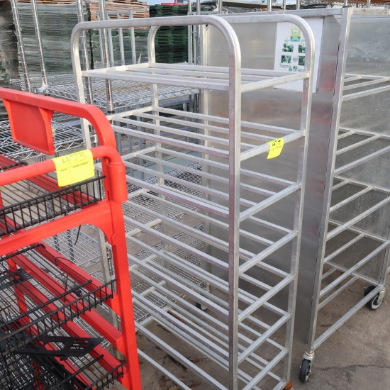 aluminum tray rack