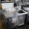 stainless sink cabinet