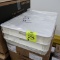 NEW Cambro dough box, white polycarbonate