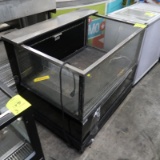 CSC refrigerated showcase w/ 3) glass sides