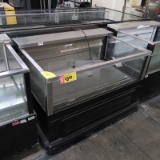 Wasserstrom refrigerated showcase w/ 3) glass sides