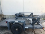 2007 JLG 4610 Triple L flatbed trailer located in Round Rock, TX