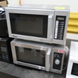 Amana commercial microwave oven, 1000w