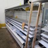 NEW 2018 Hussmann multideck refrigerated case, 12' case w/ L end