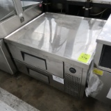 True refrigerated drawers w/ flat top