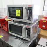 Amana commercial microwave oven, 1000w