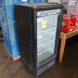 True glass door refrigerated merchandiser