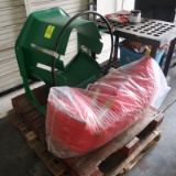 Christmas tree baler w/ netting