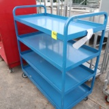 stocking cart w/ 4) shelves