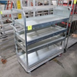 stocking cart w/ 4) shelves