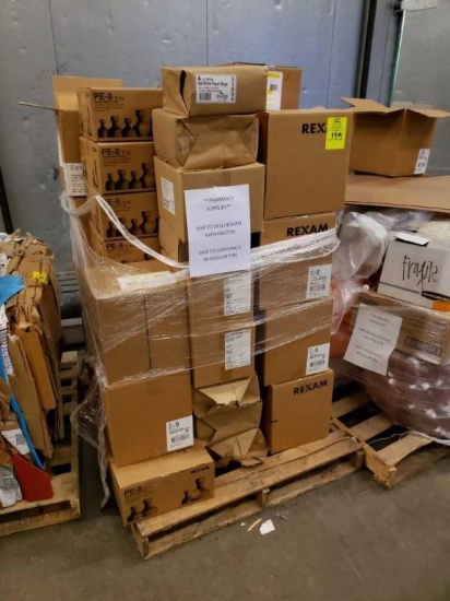Pallet of pharmaceutical supplies