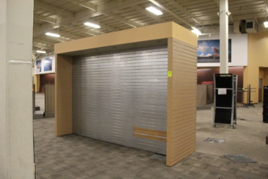 LED Lighted Slat Wall Merchandiser