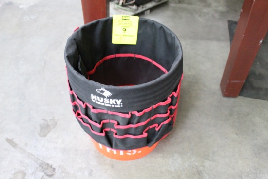 Home Depot Bucket W/ Husky Tool Wrap