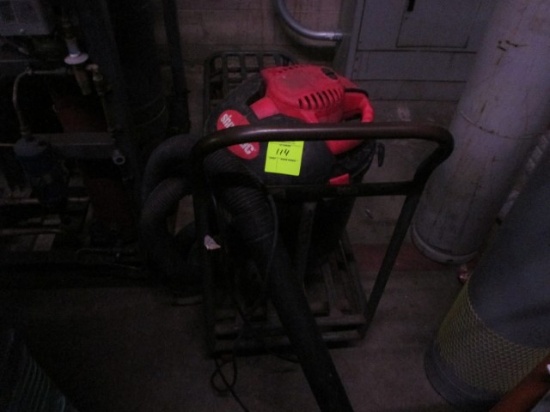 Flat Cart W/ Shop Vac