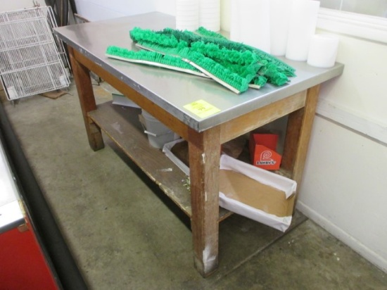 5' Stainless Top Table