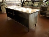 8ft stainless steel cabinet