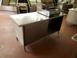 6ft stainless steel cabinet