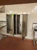 4ft x 4ft stainless cabinet