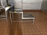 2ft x 52 stainless steel equipment stand